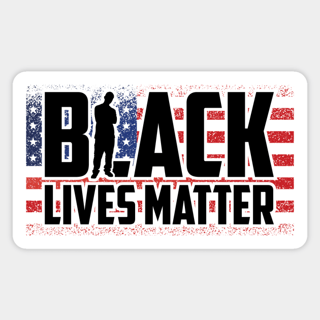 Black Activism: Black Lives Matter Sticker by POD Anytime